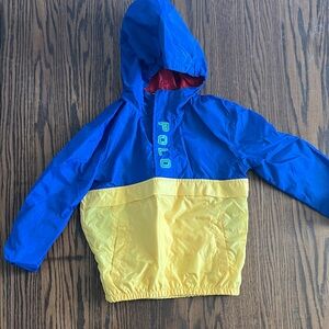 Polo by Ralph Lauren Blue and Yellow Kids Jacket